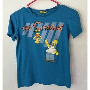 The Simpsons Bart Simpson T-Shirt Size 146/152 Youth Size 14 Bart And Homer 2013